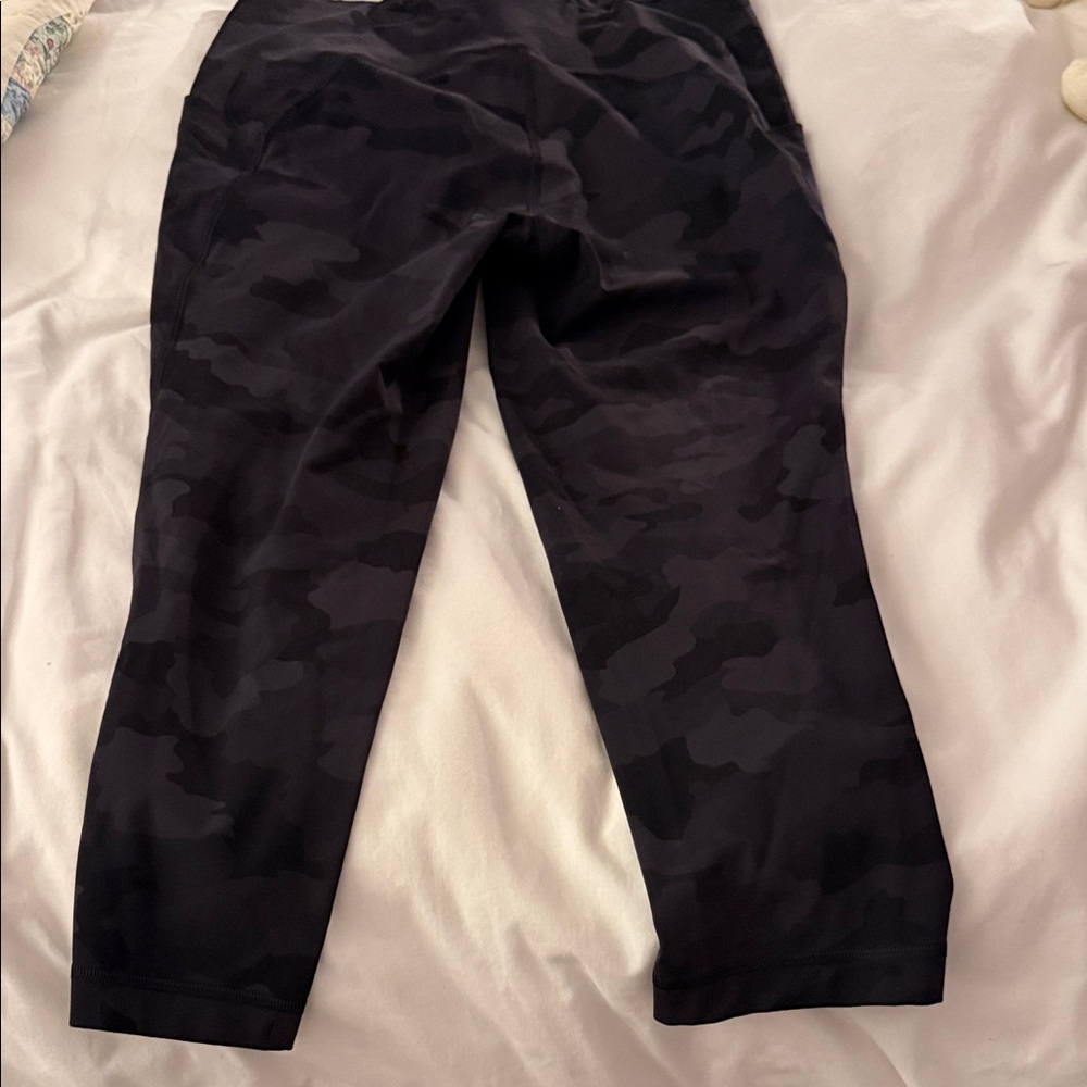 Lululemon Black Camouflage Leggings - Picture 2 of 4
